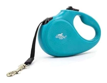 Doggie Otomatik L Ayarlanabilir Boyun Köpek Tasması Mavi