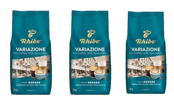 Tchibo Variazione Arabica Robusta Çekirdek Filtre Kahve 3x1 kg