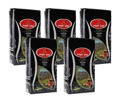 Neşe Çay Köyüm Gold Siyah Çay 5x1 kg
