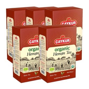 Çaykur Hemşin Organik Siyah Çay 5x400 gr