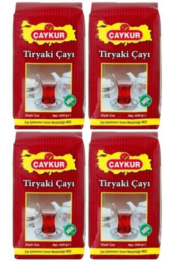 Çaykur Tiryaki Siyah Çay 4x1 kg