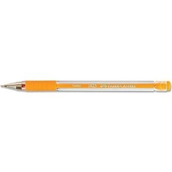 Faber-Castell 1425 Plastik Tek Renkli Turuncu Tükenmez Kalem