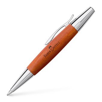 Faber-Castell E-Motion Krom Tek Renkli Turuncu Tükenmez Kalem