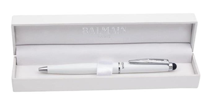 Balmain 10640800 Maud Stylus Metal Tek Renkli Siyah Tükenmez Kalem
