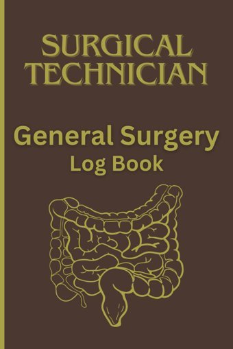 Surgical Technologist General Surgery Log Book: Surgical Procedure Organizer Moon, Red Independently Publıshed