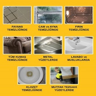 Realx Steam Cleaner 1000 W 3.5 bar Buharlı Temizleyici