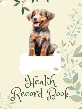 Pet Health Record Book: For Your Dog Black, Perrie R Independently Publıshed