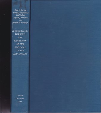 A Concordance To Darwin'S The Expression Of The Emotions İn Man And Animals Cornell University Press