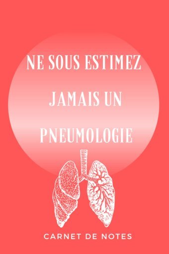 Ne Sous-Estimez Jamais Un Pneumologie: Carnet De Notes De 100 Pages Lignes | Cadeau Pratique Pour Les Patients Atteints De Troubles Respiratoires. Bou., Reul Independently Publıshed