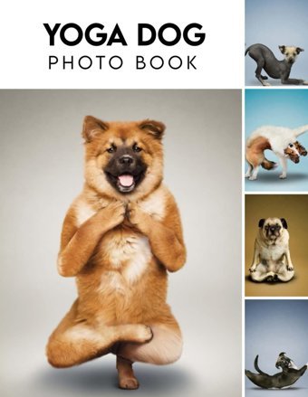 Yoga Dog Photography Book: Gorgeous Images For Relax And Unwind Fantastic Photobook For All Ages With 30+ High Quality Images Photobook To Relieve Stress And Get Creative Floyd, Duke Independently Publıshed