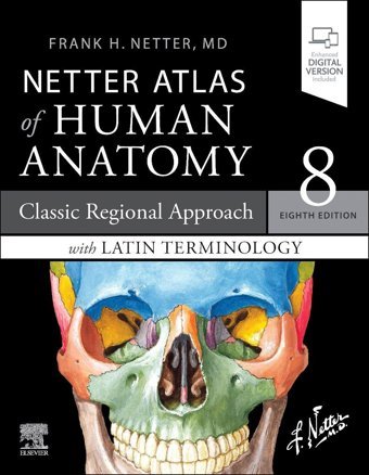 Netter Atlas Of Human Anatomy: A Regional Approach With Latin Terminology: Classic Regional Approach With Latin Terminology Netter Md, Frank H. Elsevier
