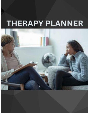 Therapy Planner Concept, Tcrown Independently Publıshed