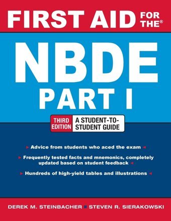First Aid For The Nbde Part 1, Third Edition (First Aid Series) Steinbacher, Derek Mcgraw-Hill