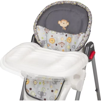 Baby Trend 18 kg Kapasiteli Tekerleksiz Tepsili Oturaklı Katlanır Mama Sandalyesi Çok Renkli