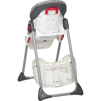 Baby Trend 18 kg Kapasiteli Tekerleksiz Tepsili Oturaklı Katlanır Mama Sandalyesi Çok Renkli