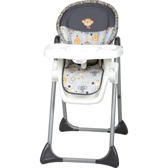 Baby Trend 18 kg Kapasiteli Tekerleksiz Tepsili Oturaklı Katlanır Mama Sandalyesi Çok Renkli