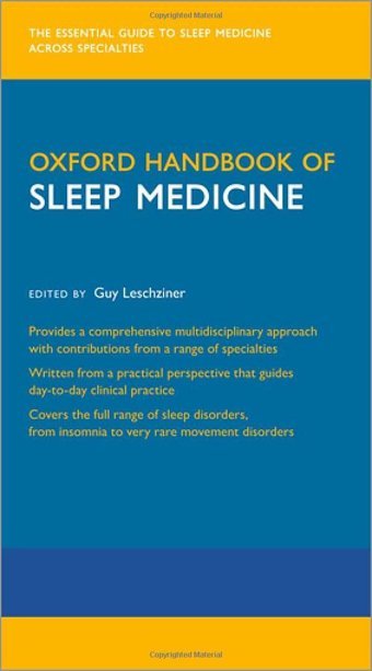 Oxford Handbook Of Sleep Medicine (Oxford Medical Handbooks) Oxford Unıversıty Press