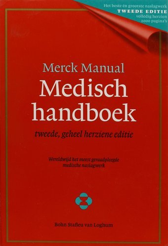 Merck Manual Dutch Language Edition : Merck Manual Medisch Handboek (Dutch Edition) French & European Publications