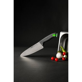 Pirge Gastro Çelik Tırtıklı Plastik Bıçak 17.5 cm