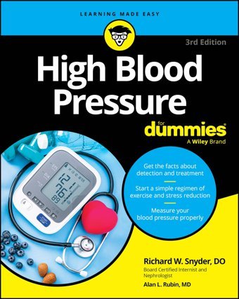 High Blood Pressure Snyder, Richard For Dummies