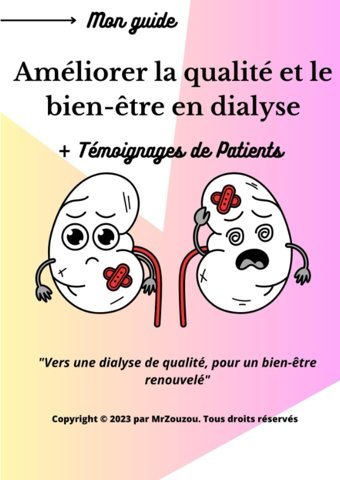 Amliorer La Qualit Et Le Bien-Tre En Dialyse (French Edition) Zouzou, Mr Independently Publıshed