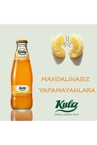 Kula Mandalinalı Soda 24'lü 200 ml