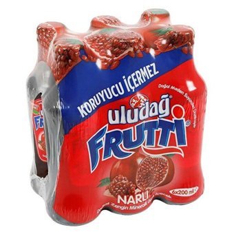 Uludağ Frutti Narlı Soda 6'lı 200 ml