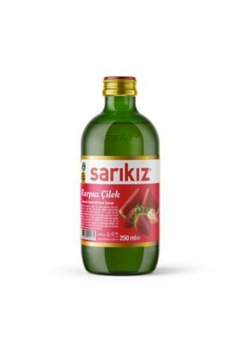 Sarıkız Karpuzlu Çilekli Soda 24'lü 250 ml