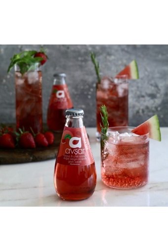 Avşar Karpuzlu Çilekli Soda 24'lü 200 ml