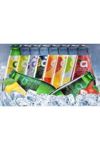 Avşar Karpuzlu Çilekli Soda 24'lü 200 ml