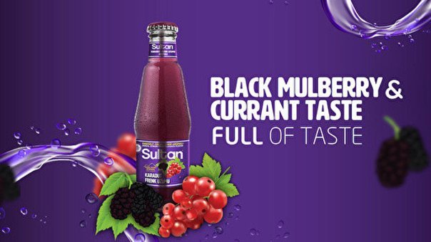 Sultan Karadutlu Frenk Üzümlü Soda 24'lü 200 ml