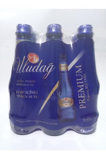 Uludağ Premium Maden Suyu 6'lı 250 ml