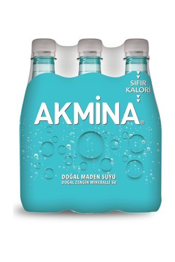 Akmina Doğal Maden Suyu 6'lı 330 ml