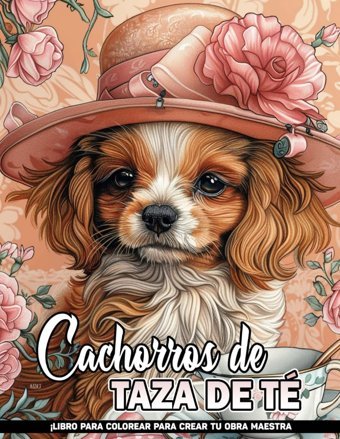 Cachorros De Taza De T Libro De Colorear Para Adultos: Pginas De Colorear Con Cachorros En Tazas Para Nios Para Relajacin Y Alivio Del Estrs, Regalos Para Todas Las Edades. W Guidry, Kenneth Independently Publıshed