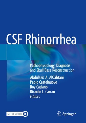 Csf Rhinorrhea: Pathophysiology, Diagnosis And Skull Base Reconstruction Springer