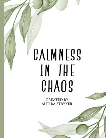 Calmness İn The Chaos Stryker, Autum Independently Publıshed