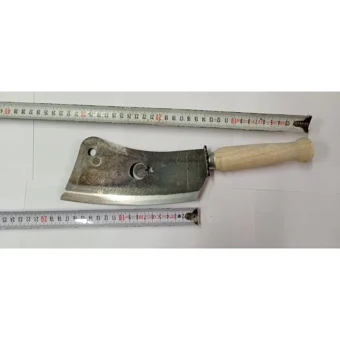 Ergüven El Aletleri Ay Yıldızlı Ahşap Saplı Düz Satır