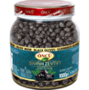 Öncü 261-320 Kalibre Tuzlu Salamura Siyah Zeytin Pet Kavanoz 2x1 kg