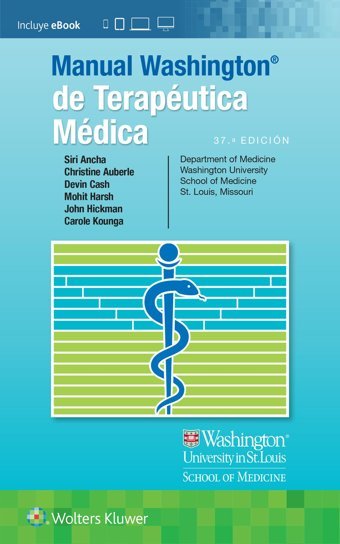 Manual Washington De Teraputica Mdica Ancha, Siri Lippincott Williams And Wilkins