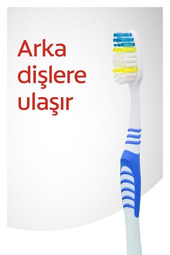 Colgate Extra Clean Orta Manuel Diş Fırçası Çok Renkli
