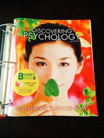 Discovering Psychology Hockenbury, Don Worth Publishers