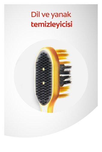 Colgate 360 Charcoal Gold Yumuşak Manuel Diş Fırçası Gold