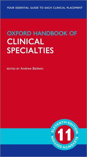 Oxford Handbook Of Clinical Specialties (Oxford Medical Handbooks) (Kapak Değişebilir) Oxford Unıversıty Press