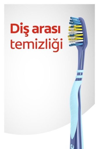 Colgate Zigzag Kapaklı Orta Manuel Diş Fırçası Mor