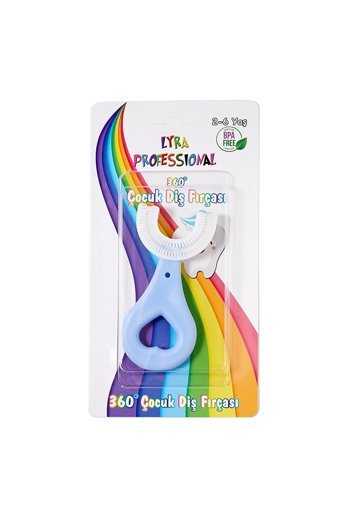 Kids 360 Ultra Soft Manuel Bebek Diş Fırçası Mavi