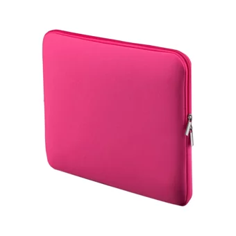 Lss Düz Tek Gözlü Kumaş 15.6 inç Laptop Kılıfı Pembe