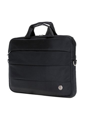 PLM CANYONCASE Düz Üç Gözlü Oxford Kumaş 15.6 inh Askılı Laptop Çantası Siyah