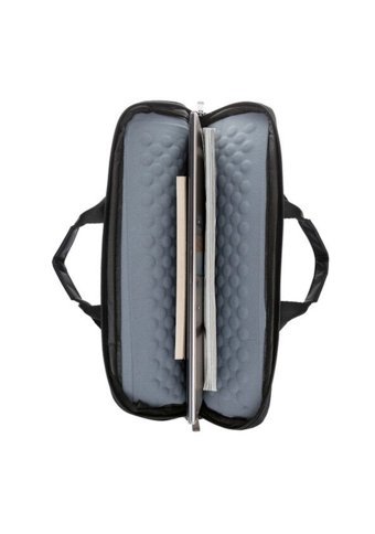 PLM CANYONCASE Düz Üç Gözlü Oxford Kumaş 15.6 inh Askılı Laptop Çantası Siyah