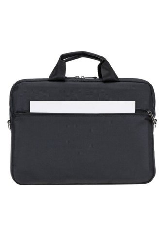 PLM CANYONCASE Düz Üç Gözlü Oxford Kumaş 15.6 inh Askılı Laptop Çantası Siyah