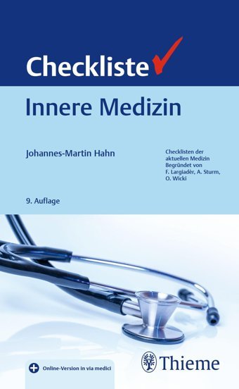 Checkliste Innere Medizin Hahn, Johannes-Martin Georg Thieme Verlag
